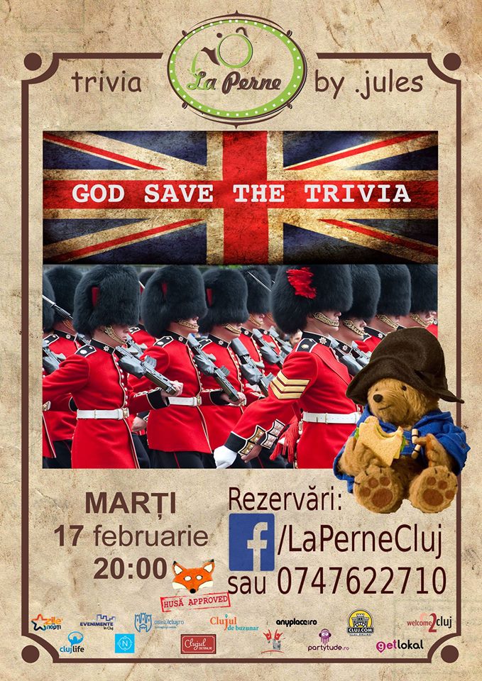 God save the trivia @ La Perne