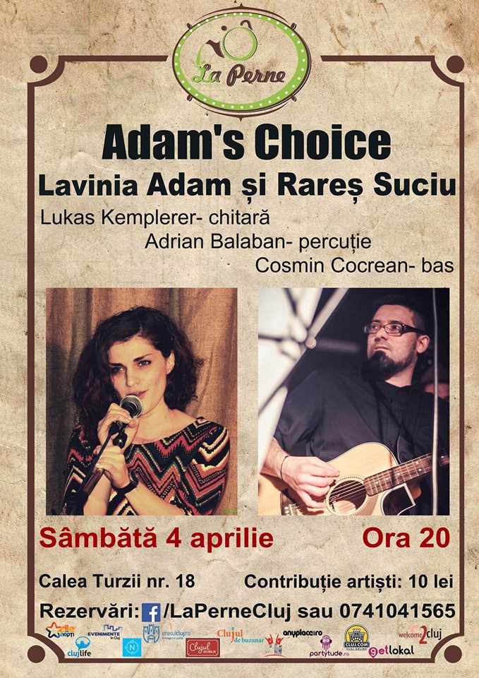 Concert Adam’s Choice @ La Perne