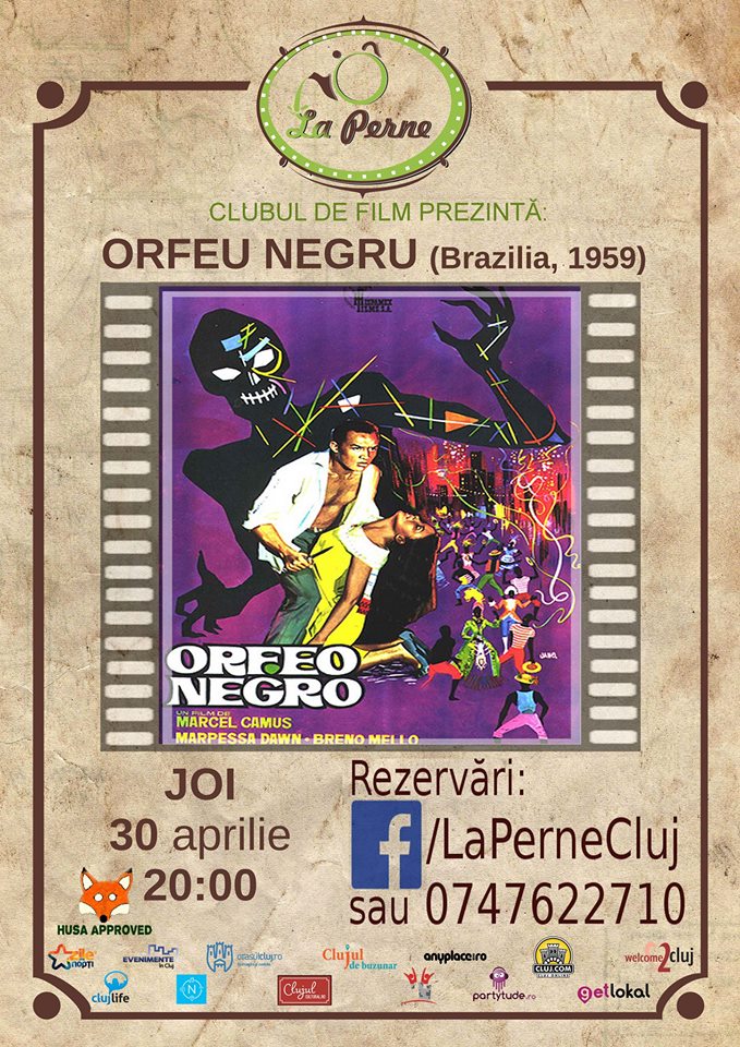 Clubul de film – Orfeu Negru @ La Perne