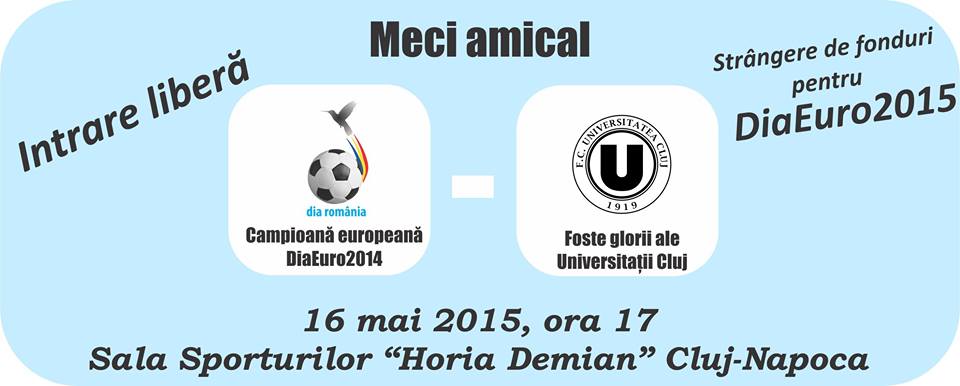 Meci amical Dia Romania – Gloriile U Cluj