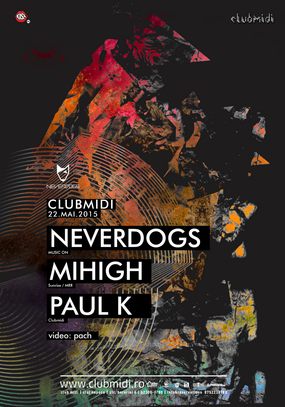 Neverdogs / Mihigh / Paul K @ Club Midi
