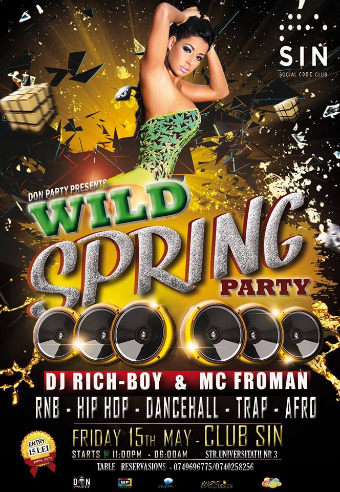 Wild Spring Party @ SIN Social Club