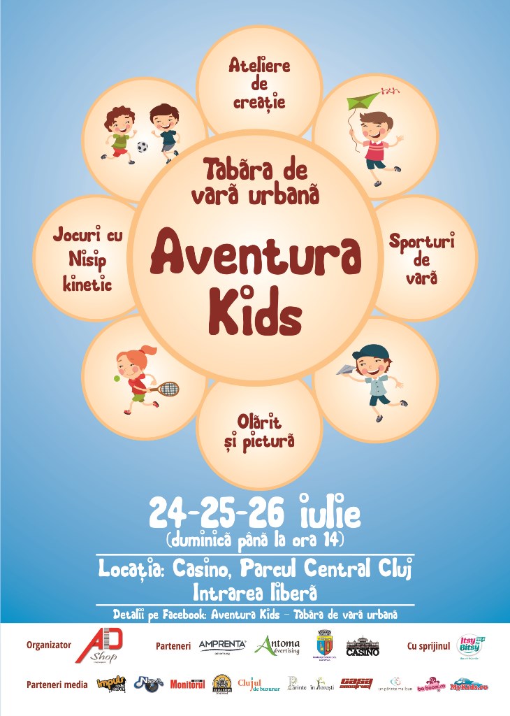 Aventura Kids – Tabară de vară urbană