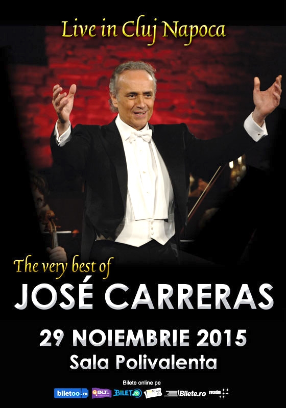 Concert Jose Carreras @ Sala Polivalentă