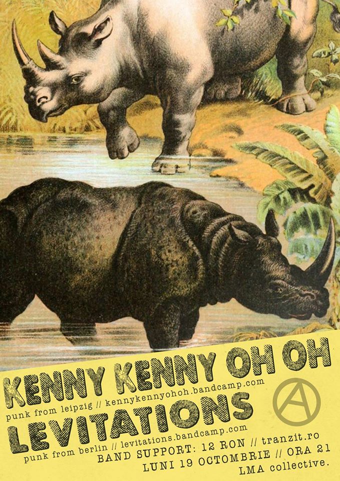 Concert: Kenny Kenny Oh Oh + Levitations