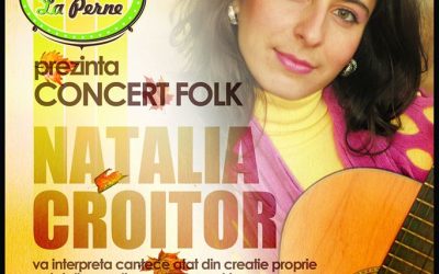 Concert Folk – Natalia Croitor @ La Perne