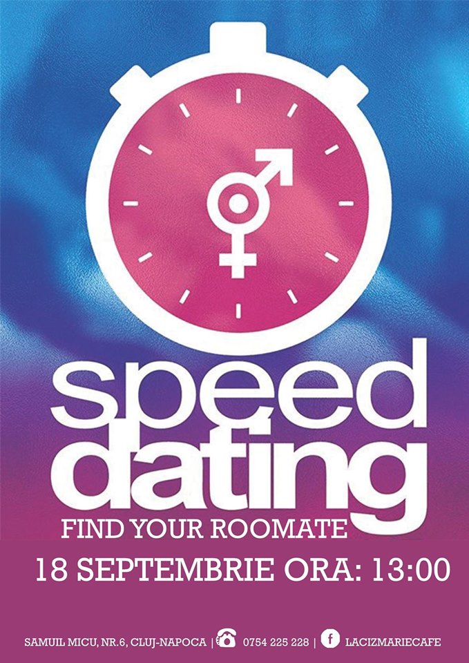 Speed Dating: Find Your Roomate @ La Cizmarie