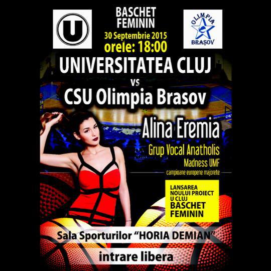 U Cluj – CSU Olimpia Brasov @ Sala Sporturilor