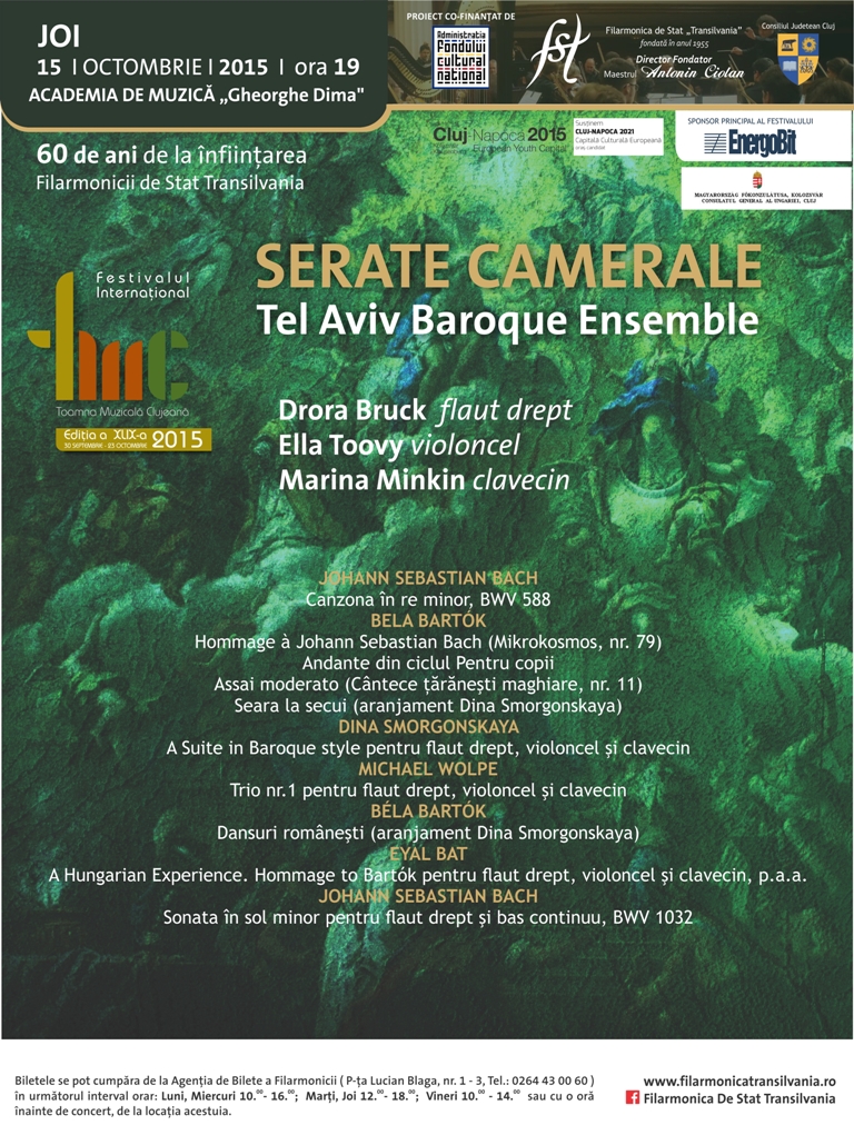 Tel Aviv Baroque Ensemble @ Academia de Muzică