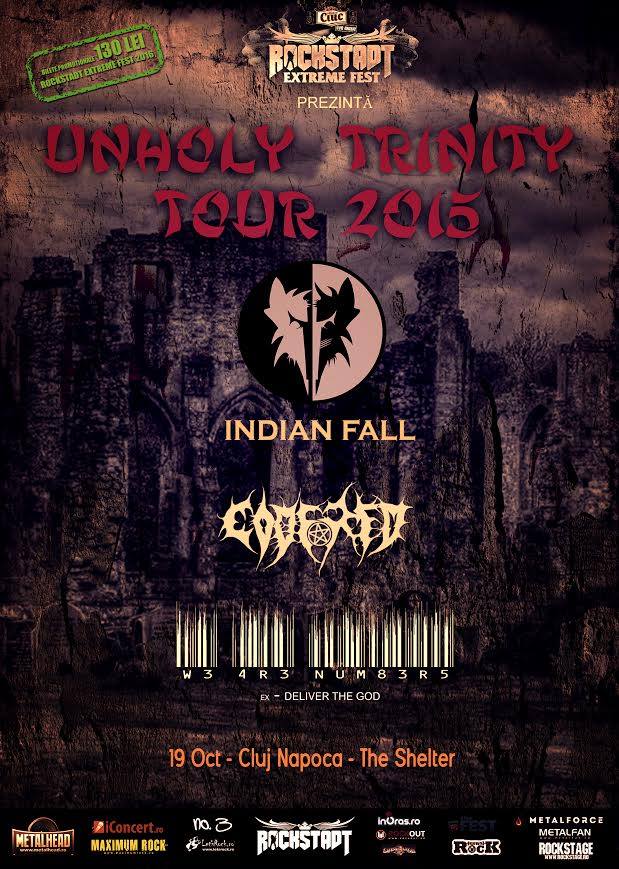 Unholy Trinity Tour 2015 @ The Shelter