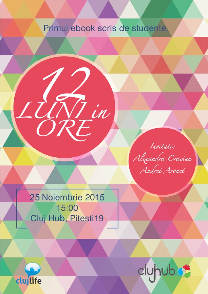 Lansare e-book: 12 Luni în Ore @ Cluj Hub