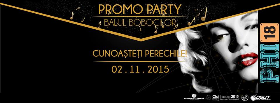 Promo Party – Balul Bobocilor UTCN 2015 @ Club Phi18