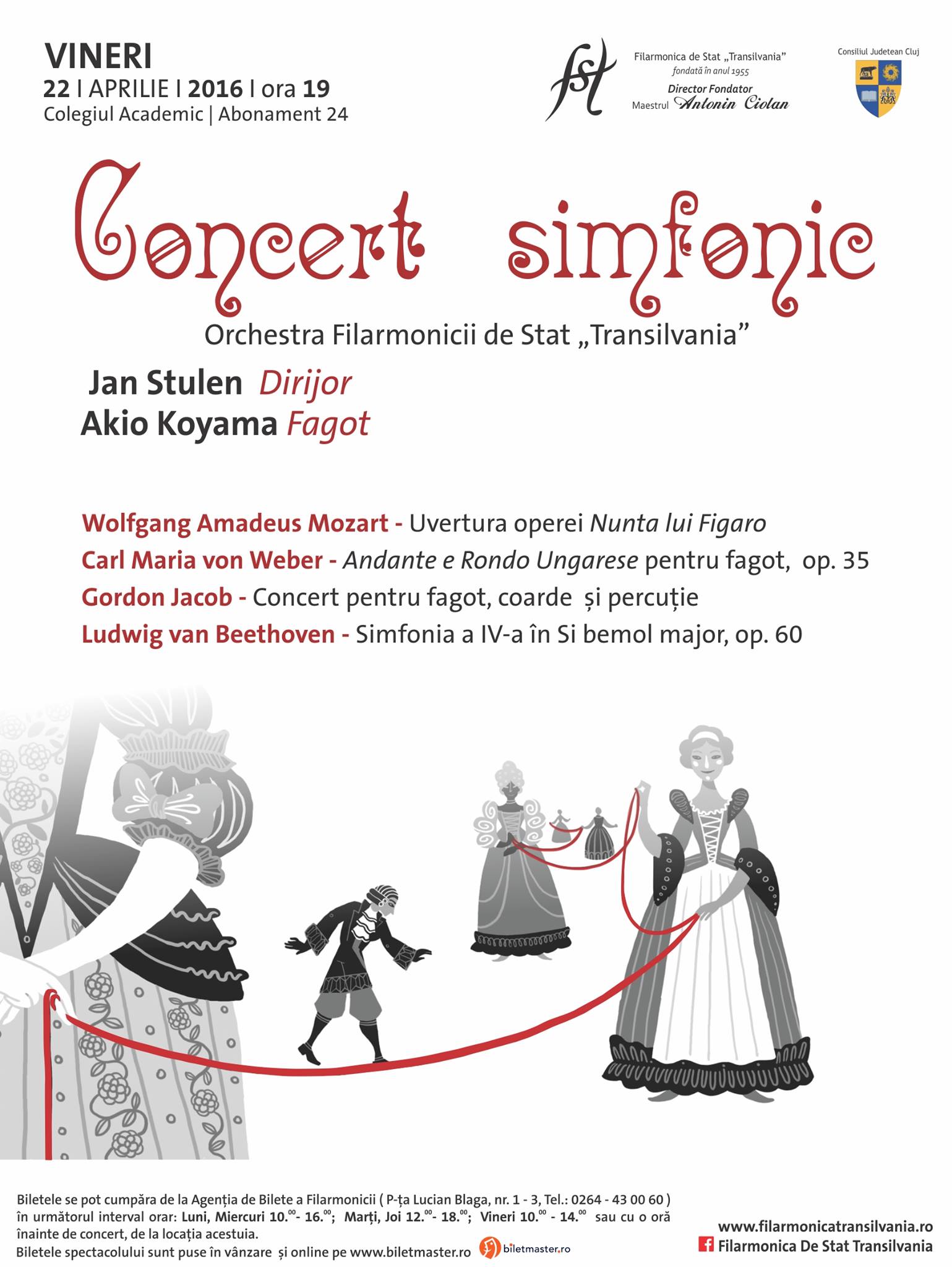 Concert simfonic – dirijor Jan Stulen