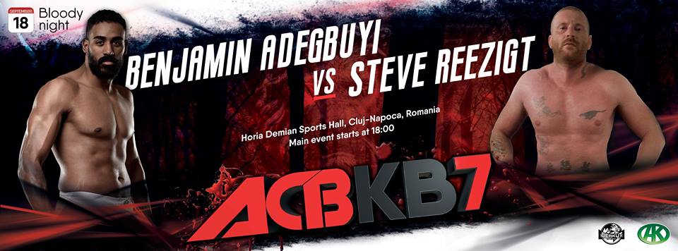 Benny Adegbuyi vs. Steve Reezigt @ Sala Sporturilor