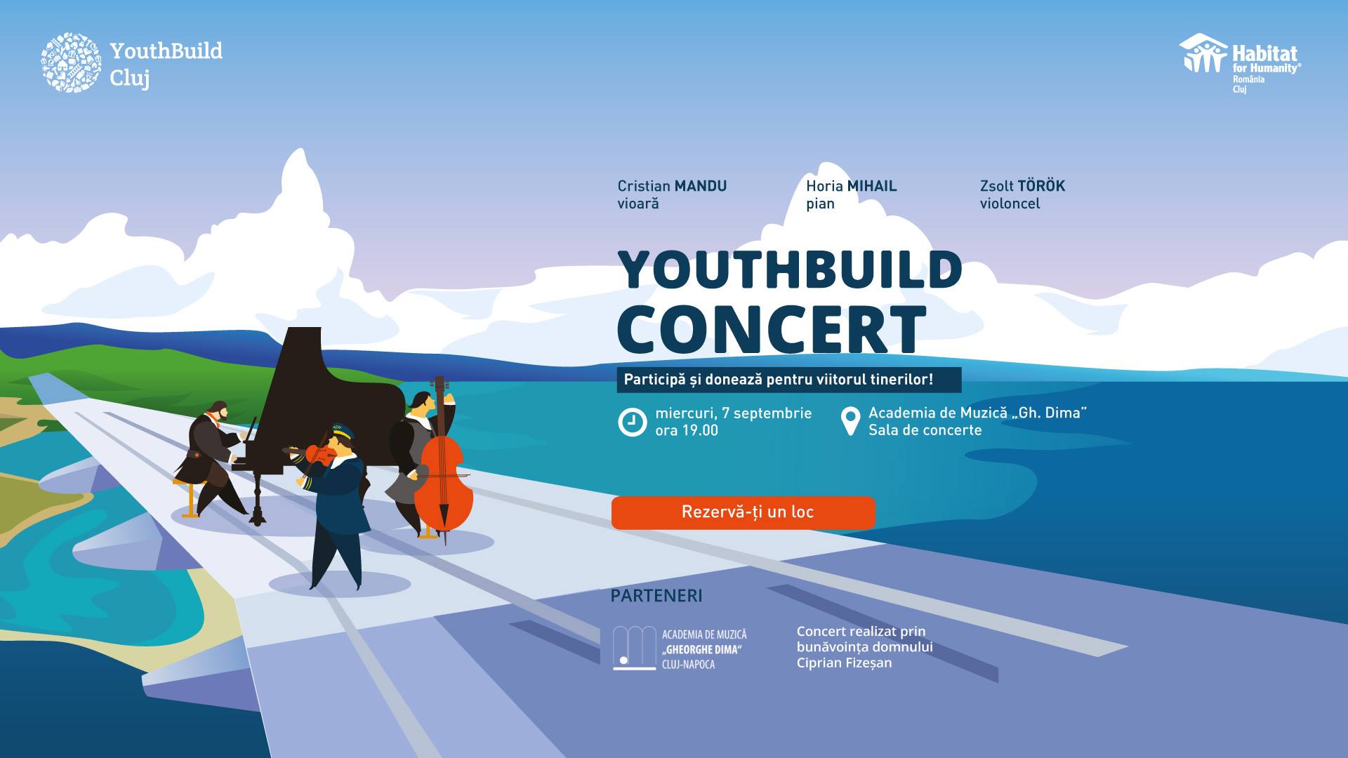 YouthBuild Concert @ Academia de Muzică Gh. Dima