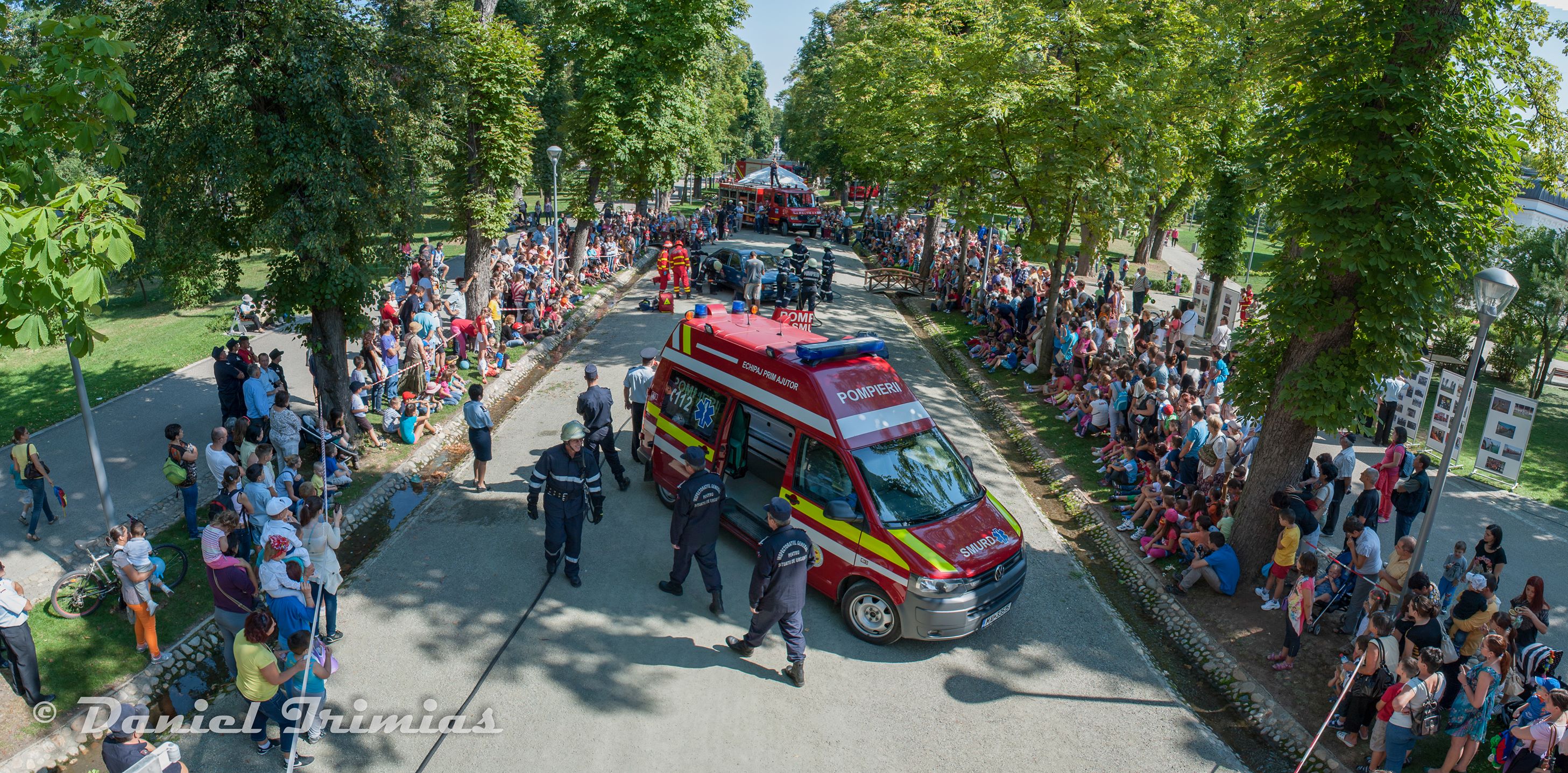 Ziua Pompierilor din România @ Parcul Central
