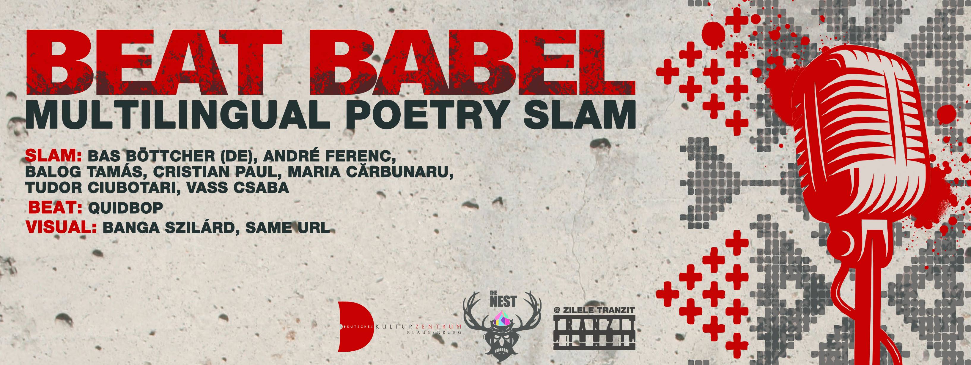 Beat Babel | Multilingual Poetry Slam @ Casa Tranzit
