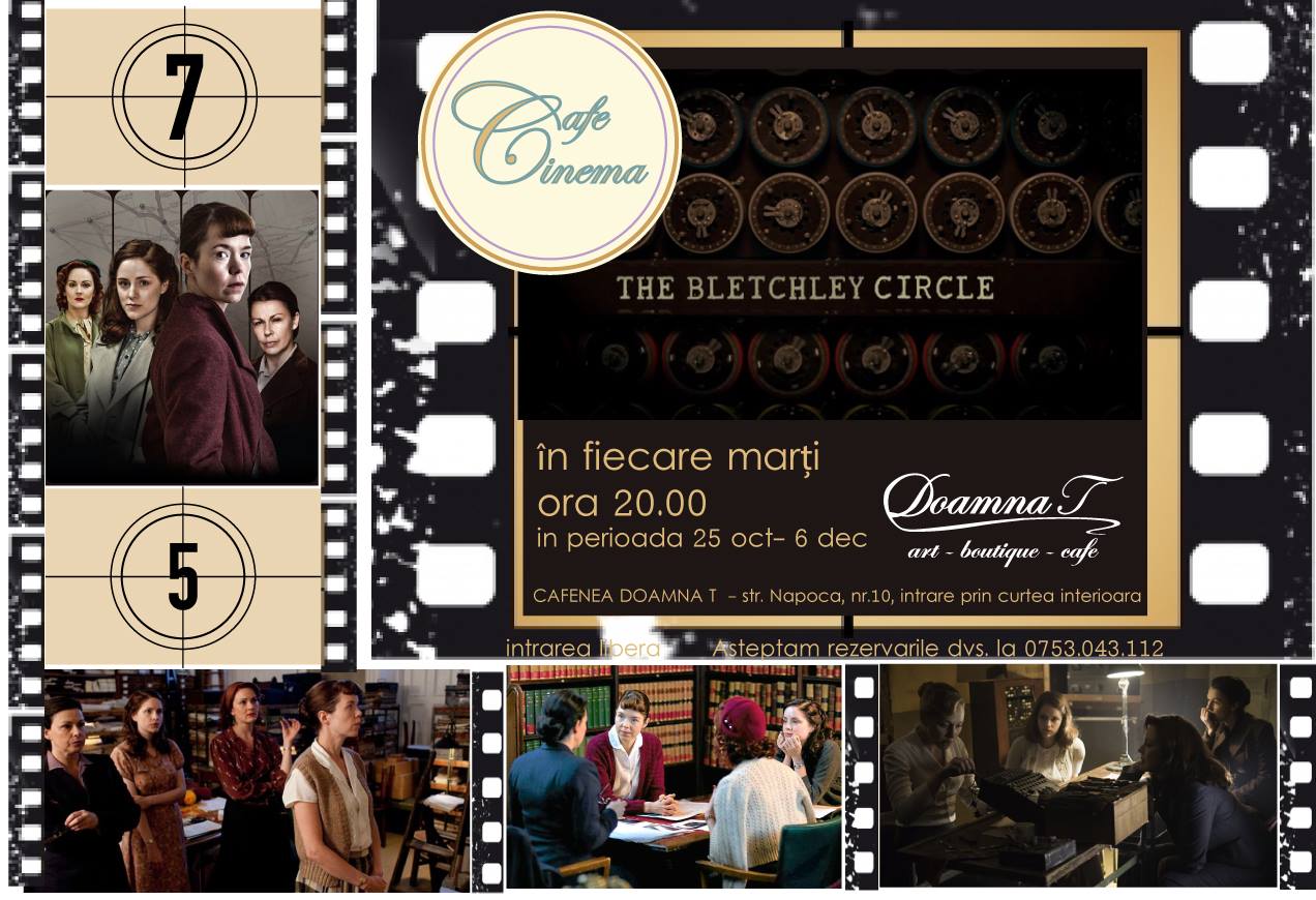 Cinema Cafe – The Bletchley Circle @ Doamna T