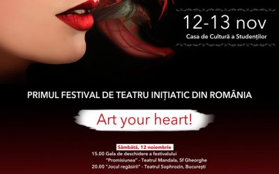 Festivalul de Teatru Initiatic HEART @ Casa de Cultura a Studentilor