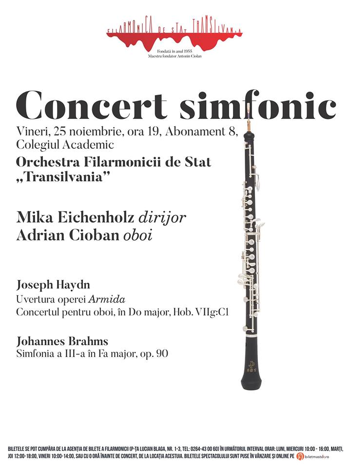Concert simfonic – dirijor Mika Eichenholz