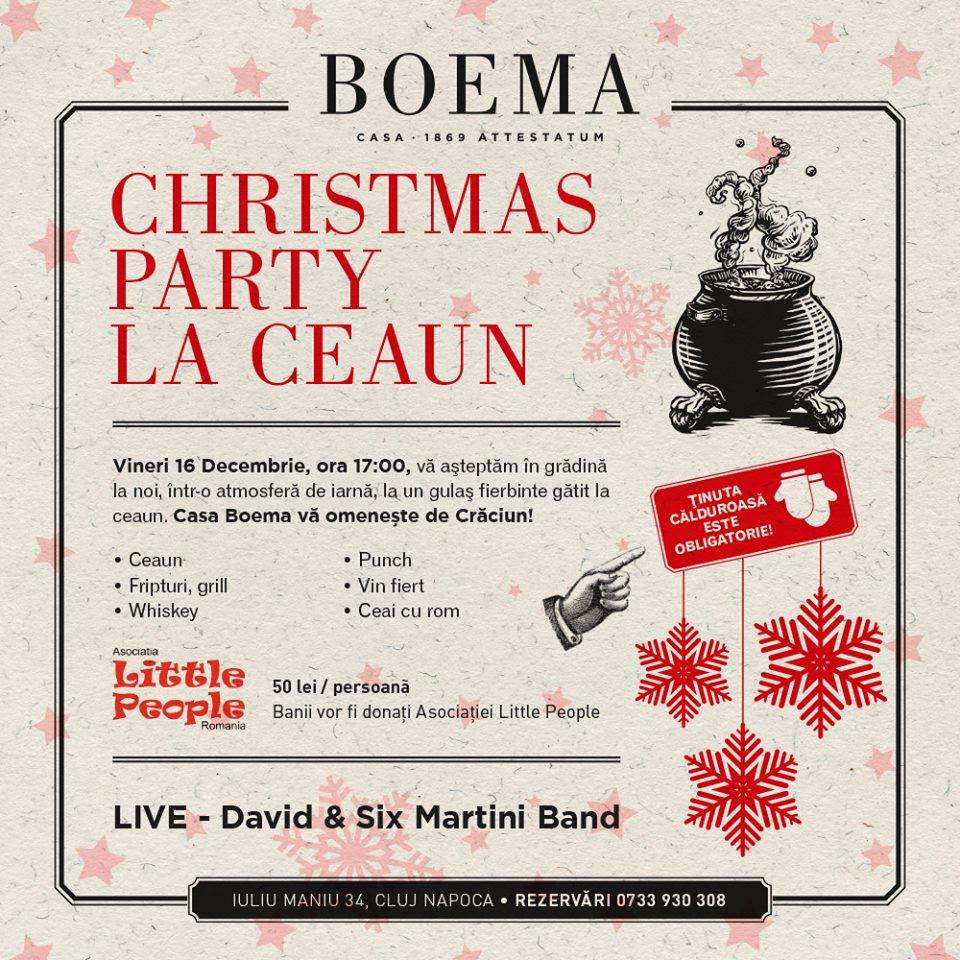 Christmas Party La Ceaun @ Casa Boema