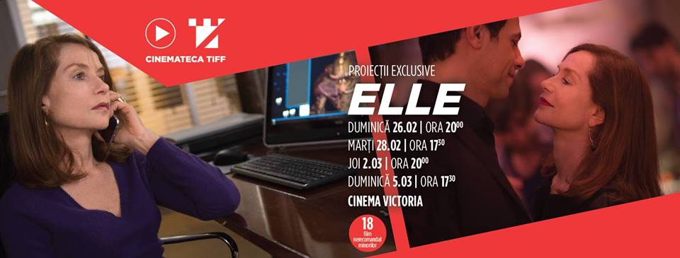 Cinemateca TIFF – Elle @ Cinema Victoria