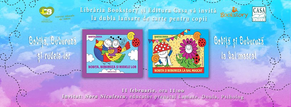 Dublă lansare de carte pentru copii @ Bookstory