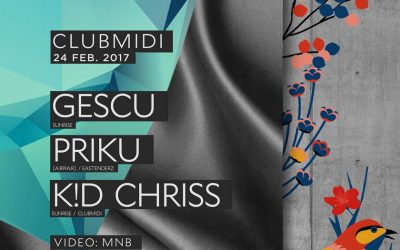 Gescu / Priku / K!D Chriss @ Club Midi