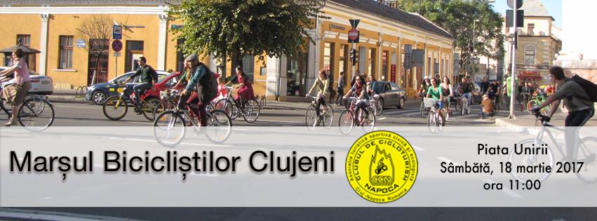 Marșul Bicicliștilor Clujeni @ Piața Unirii
