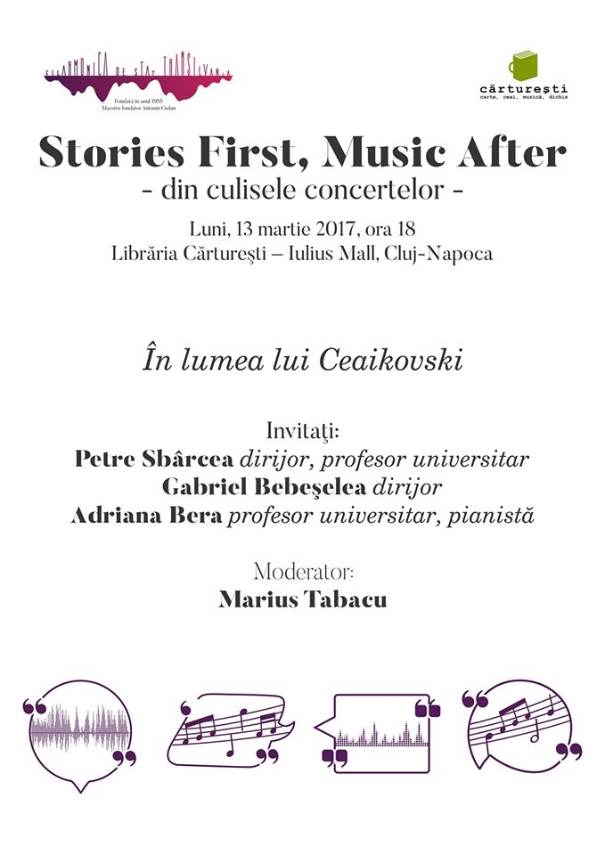 Stories First, Music After @ Cărturești