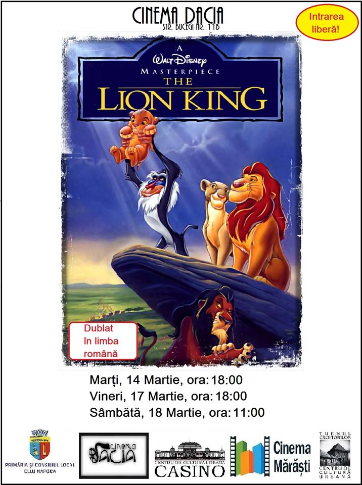 The Lion King @ Cinema Dacia