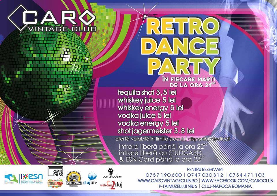Retro Dance Party @ Caro Club