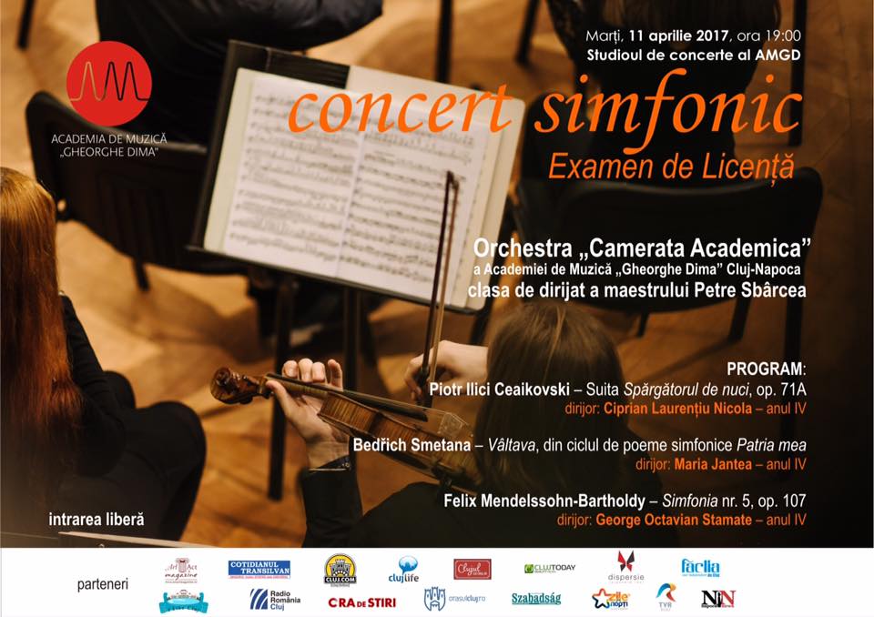 Concert simfonic @ Academia de Muzică “Gheorghe Dima”