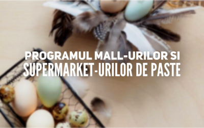 Programul mall-urilor și supermarket-urilor din Cluj de Paște (2019)