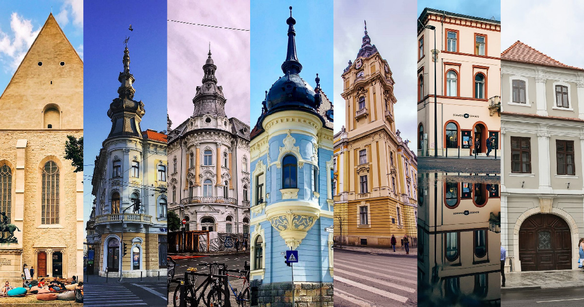 7 clădiri din centrul Clujului renovate destul de recent – inspirație pentru urmatoarele tale poze pe Instagram