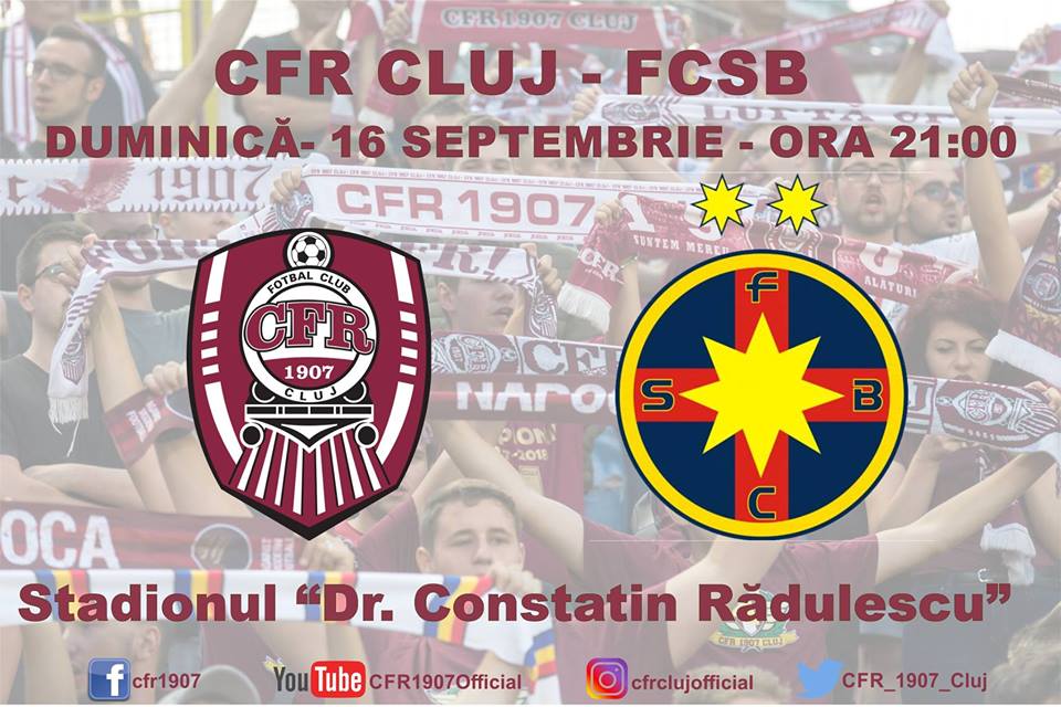 CFR Cluj - FCSB | Evenimente din Cluj-Napoca