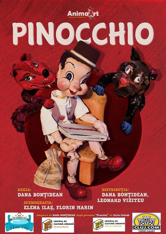 Pinocchio - Sâmbătă 11.05. - Sala Mică