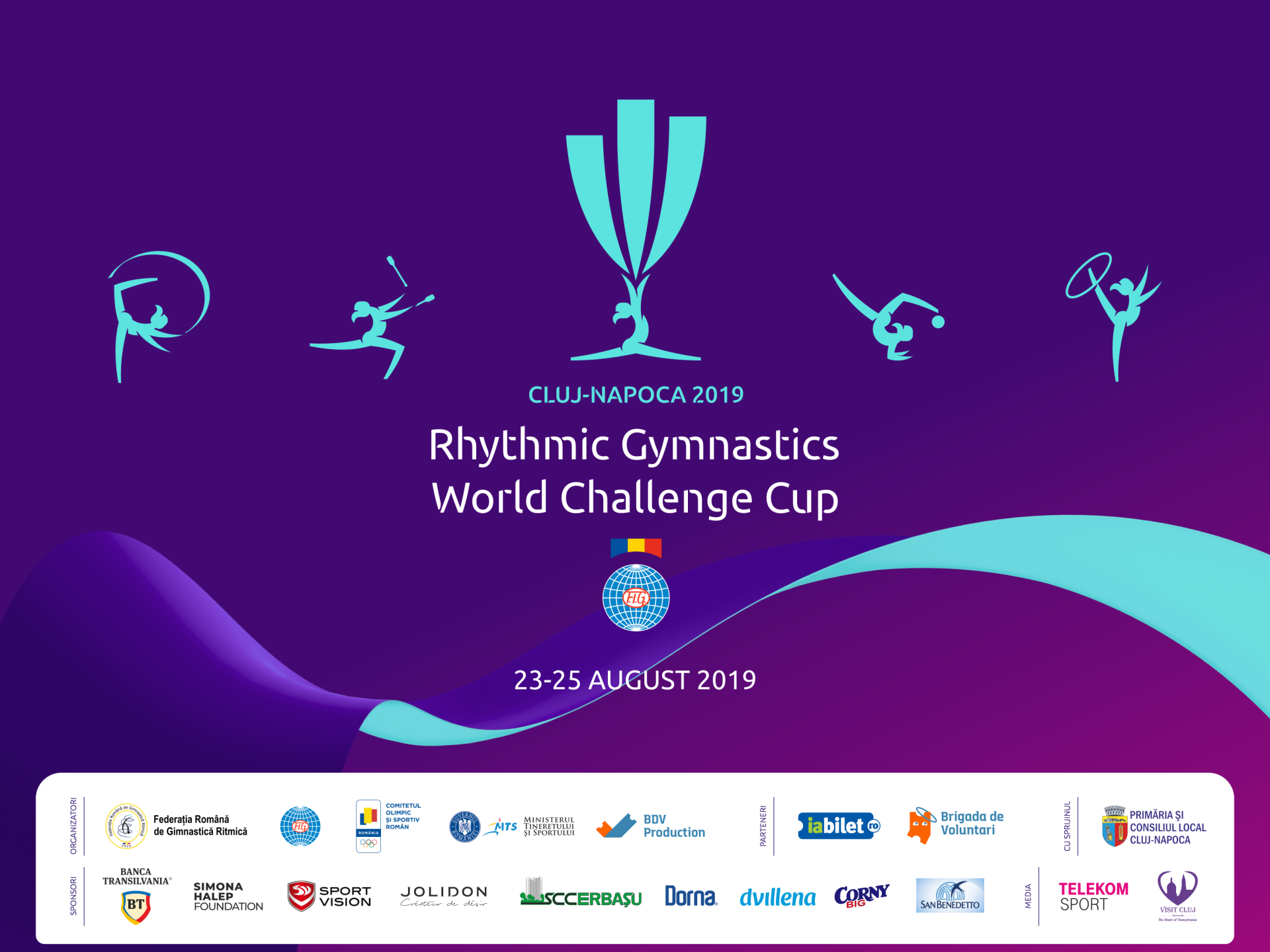 Cluj-Napoca va fi gazda primei competiții internaționale de Gimnastică Ritmică din România de tipul “World Challenge Cup”