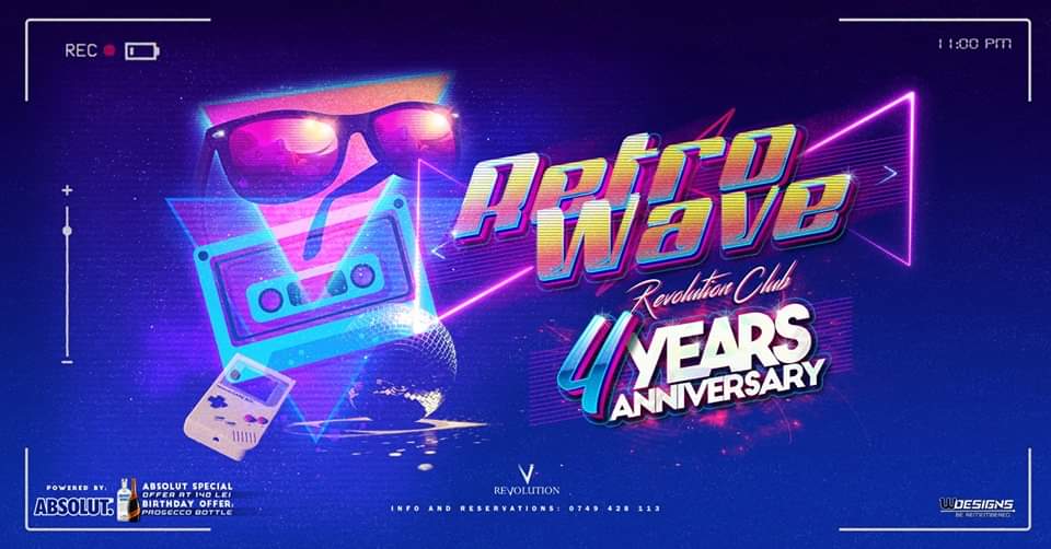 Retro Wave – Revolution Club 4 years anniversary