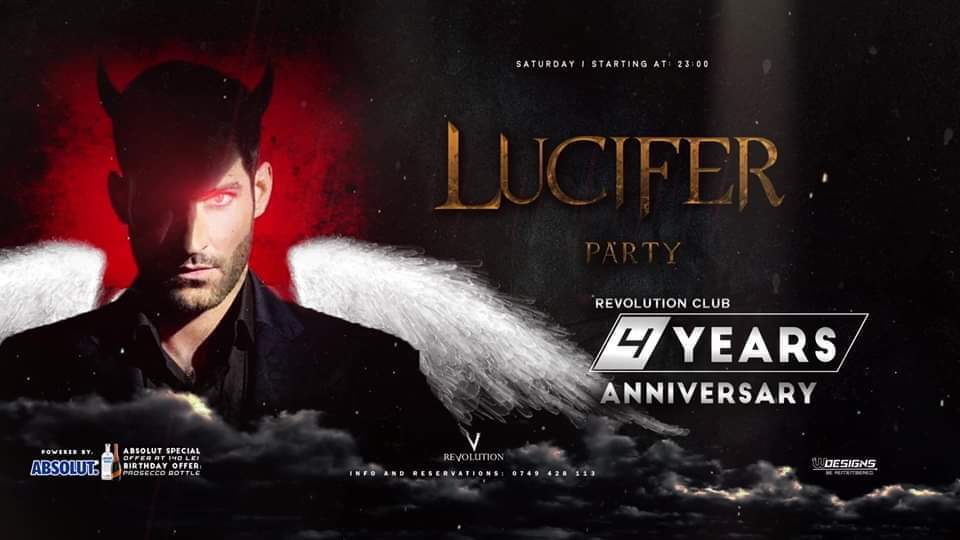 Lucifer’s Party: Revolution Club 4 years anniversary