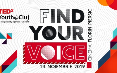 TEDxYouth@Cluj are loc în noiembrie 2019 și este dedicat tinerilor care fac lucrurile să se întâmple
