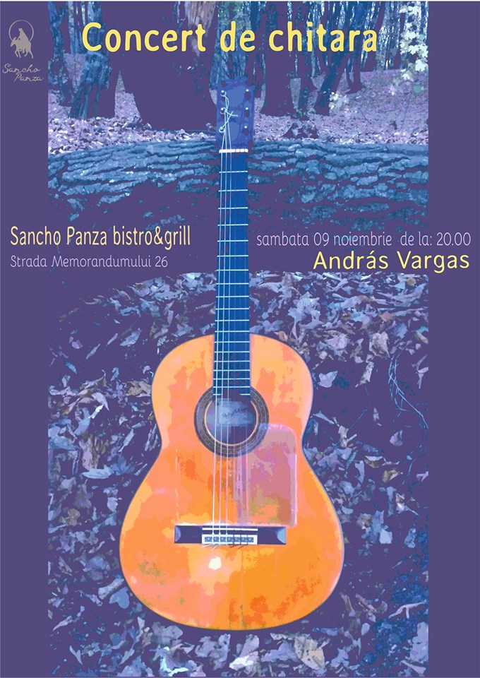 Concert de chitară Andras Vargas
