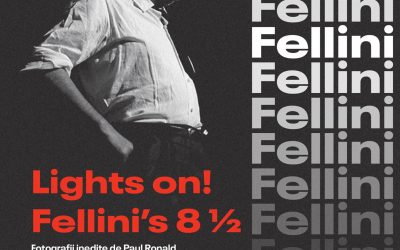 Lights on! Fellini’s 81/2 – Fotografii inedite de Paul Ronald