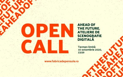 Open Call: Ahead of the future. Ateliere de scenografie digitală