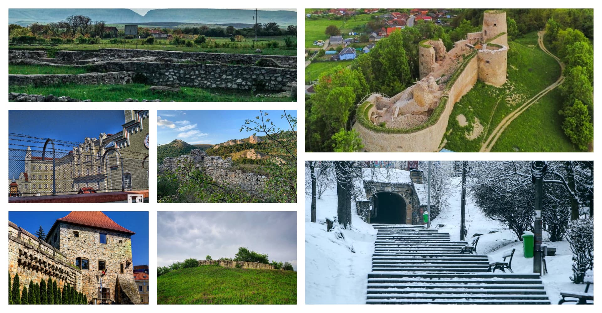 Cetățile din județul Cluj și poveștile lor