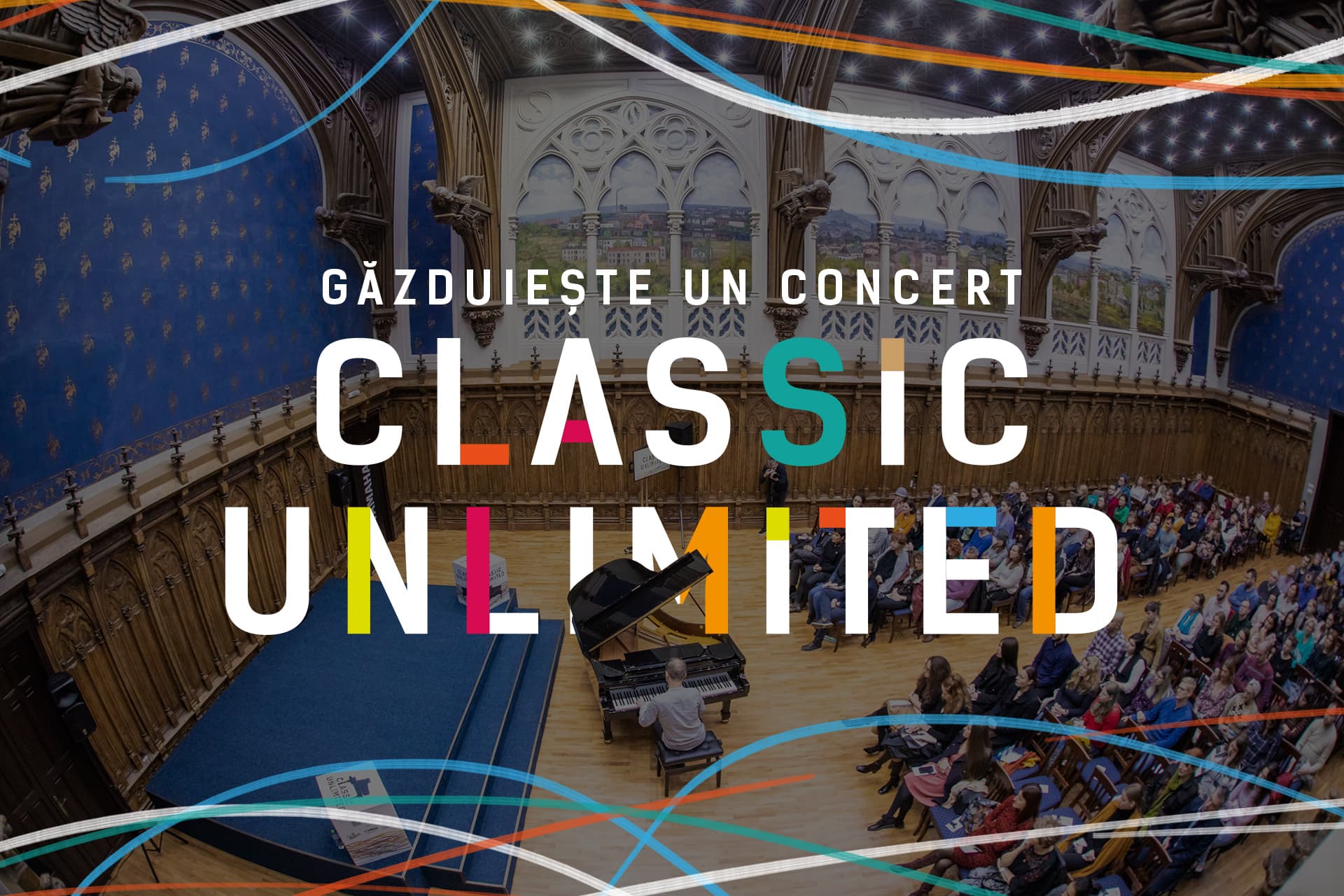 Se caută spații pentru concertele Classic Unlimited 2021