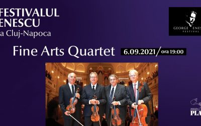 Concert Fine Arts Quartet ✦ Festivalul Enescu la Cluj-Napoca