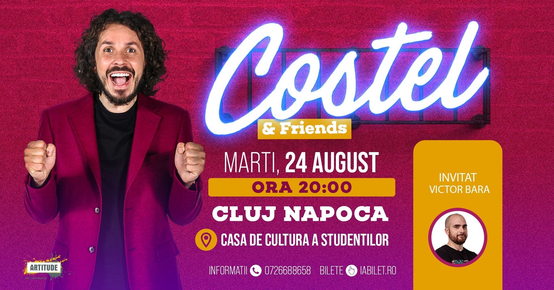 Stand Up Comedy COSTEL@Cluj-Napoca