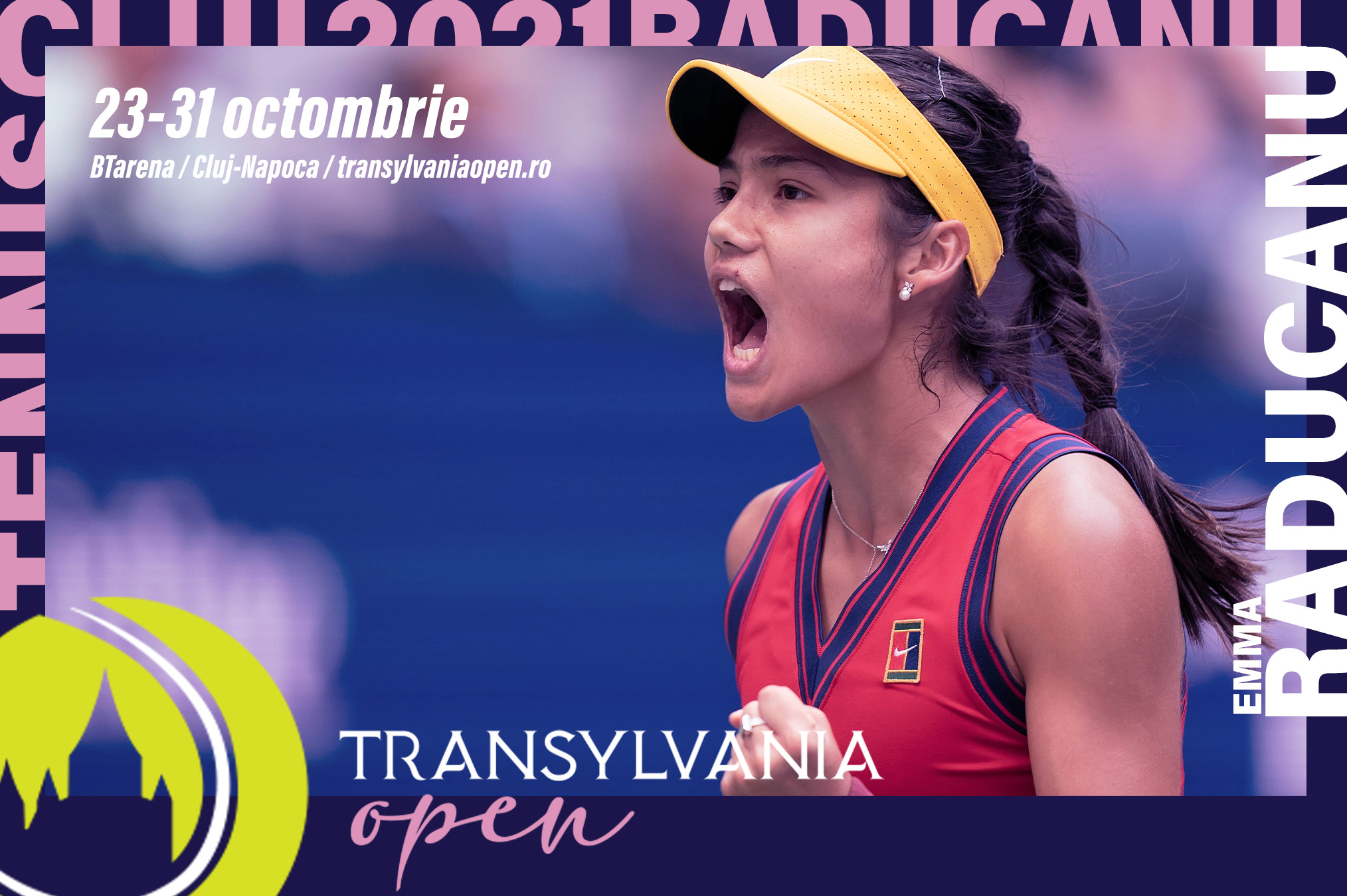 Emma Răducanu va juca la Cluj în cazul Transylvania Open WTA250
