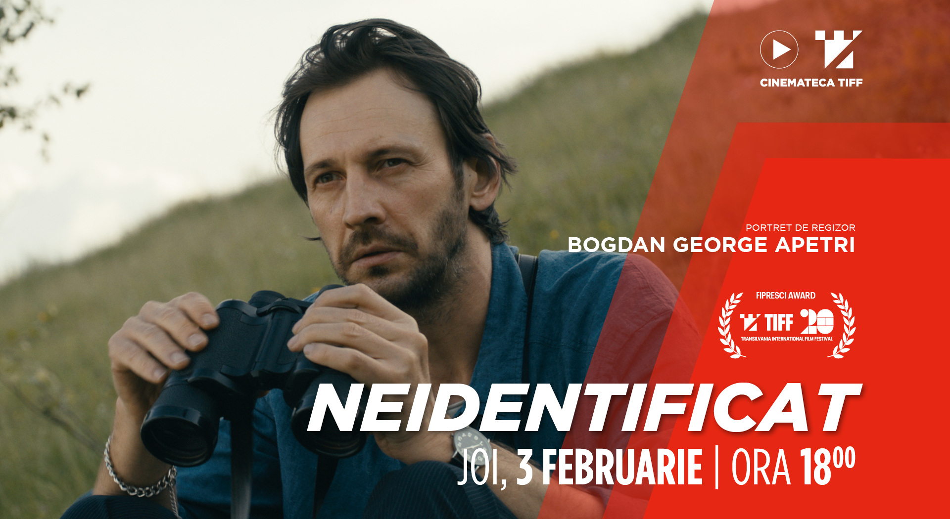 Proiecție specială: 'Neidentificat' | Portret de regizor Bogdan George Apetri | Cinemateca TIFF